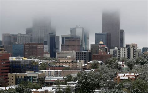 Denver weather: Heavy mountain snow and rain showers in the city